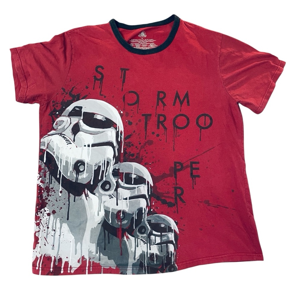 Disney Storm Trooper Short Sleeve Tee Mens XL